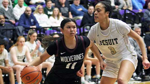 Jesuit Willamette 6A Oregon girls basketball quarterfinal Dan Brood 15